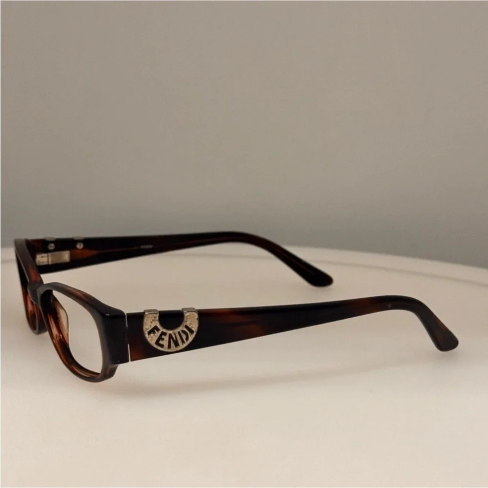 Authentic FENDI luxury designer vintage prescription eyeglasses frames